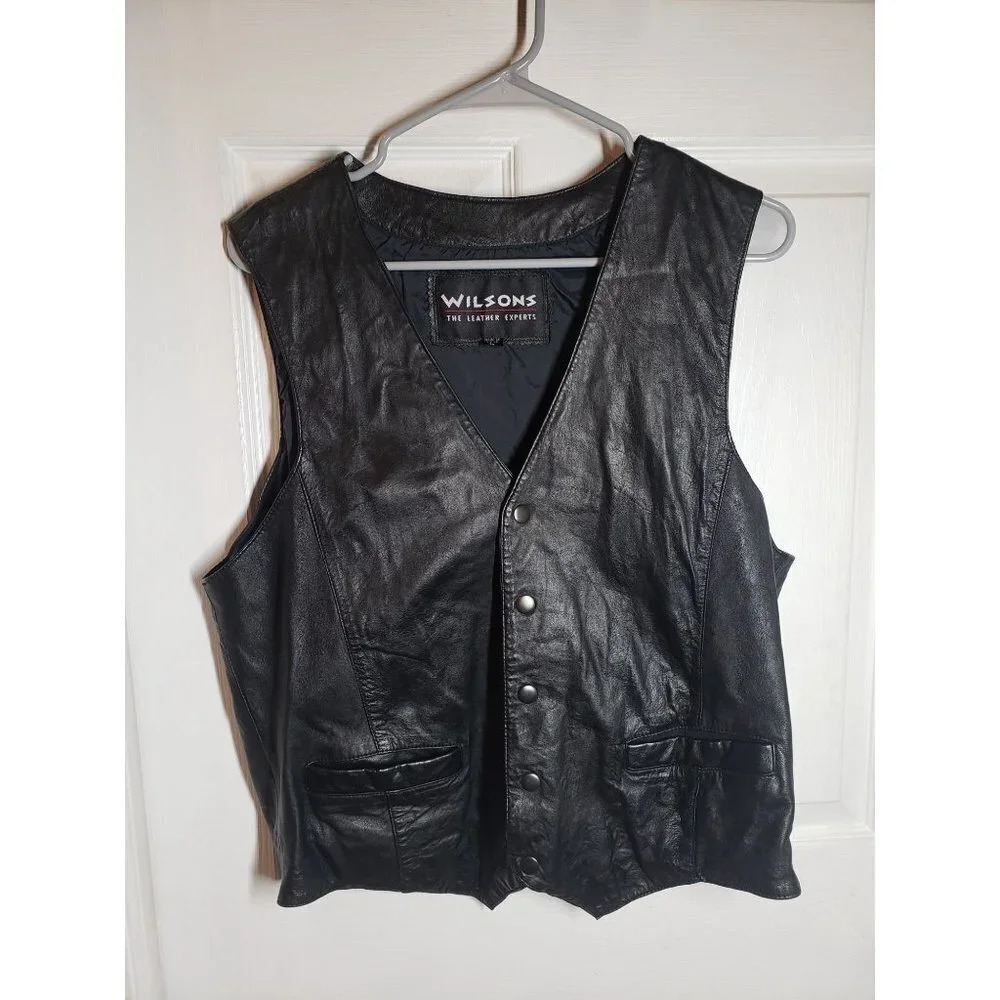 Wilson's Leather Vest Size L.